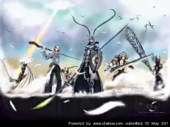 紫梦小白的插画画廊展厅 中国插画画廊 #采集大赛#