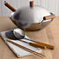 Wok Set in Top Cookware, Bakeware | Crate and Barrel: 