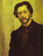 俄罗斯肖像画家瓦伦丁·亚历山德罗维奇·谢洛夫(Valentin Alexandrovich Serov)油画作品(2)