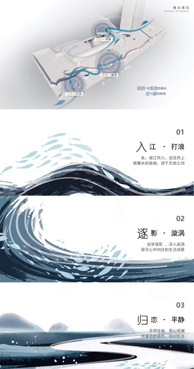 金科集美江上

概念引入：设计灵感来源于...