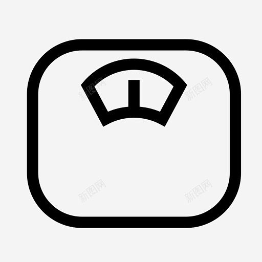 体重秤饮食体重图标 平面电商 创意素材图片_体重素材图片素材-花瓣网