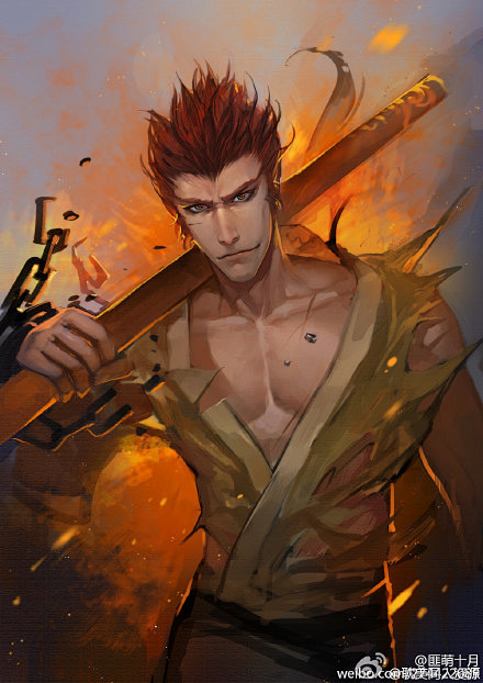 大圣归来这个壮年拟人版的大圣已经帅的没有我了画师匪萌十月