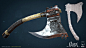 Axe - Low poly model
