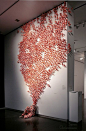 Surreal Man Bursts into 1500 Ceramic Flowers - My Modern Metropolis