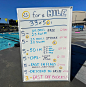 Photo by Coach Emma Lythgoe on April 03, 2024. May be an image of swimming and text that says 'for a MILE 33x5 5- 25 DRILL FREE swIm 5- 25 DRILL STROKE 25 swim 21:00 21:00 BACK BREAST -FREE 21:05 -DPS- DISTANCE STROKE ఎ:50 50 5 -FAST IN FLAGS ఎ1:00 BREAKO