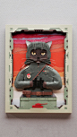 折纸艺术:猫