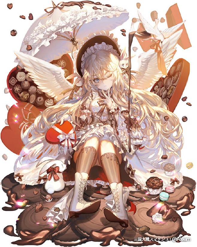 #作品欣赏# 画师디피 DP，几天不见，...
