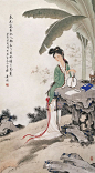 黄均工笔仕女画 - 【工笔画欣赏】 - 【中国工笔画论坛】 |工笔画|工笔画视频|工笔花鸟|工笔山水|工笔人物|
