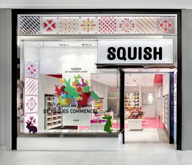 Squish Candies糖果包装和店...