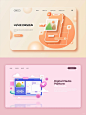 高级网页Banner / 3D网页首图设计