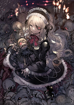 天际杀神采集到魔女