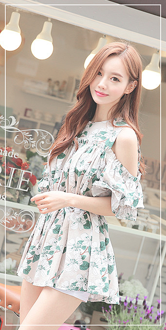 孙允珠---150521
夏日淑女风碎花...