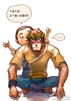 大圣归来 来自新浪微博 作者见水印