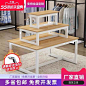 超市中岛柜堆头货架母婴店服饰店包包鞋子产样品展示柜三层流水台-tmall.com天猫