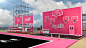 3D brand identity camping design Event Outdoor Pop-up store Render Under Armour 西安