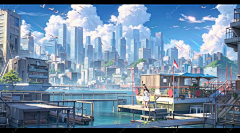 773H2采集到城市大场景