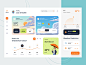 Weather App Dashboard Design 