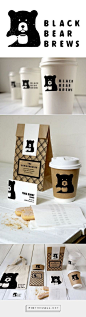 可爱的包装设计让我想起好咖啡！ 来自Behance by Todd Bordy由Packaging Diva PD策划。 对于类型和布局类，并认为提出和品牌咖啡店会很有趣