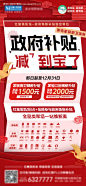 源文件下载【新年家电家装政府焕新补贴海报】编号：51650027878825894