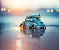 Miniature toy cars : Series of still life images of miniature toy cars