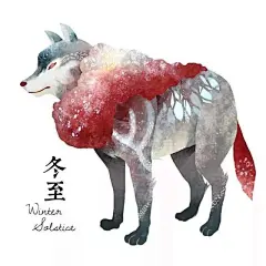 原来传统二十四节气，才是插画和文创的灵感缪斯！_CinyeeChiu : Cinyee选择了雪兔并且包装成了白菜造型，兔兔耳朵里被塞满了此时盛产的葡萄~白色与紫色的配色加之白菜叶子纹路的点缀，配上小雪这个节气很稳了！ 小寒是这系列作品中的第一支，开始就是很随意的画，冬天Cinyee…