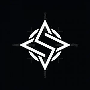Letter S Star Logo