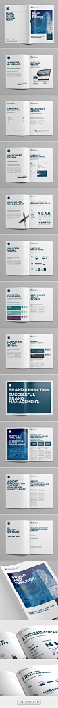 Elite Corporate Design Manual Guide on Behance - created via http://pinthemall.net: 