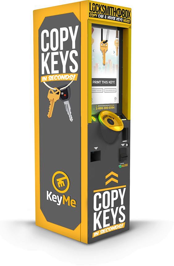 The KeyMe Kiosk at L...