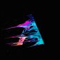 Abstract Paint Typography Alphabet