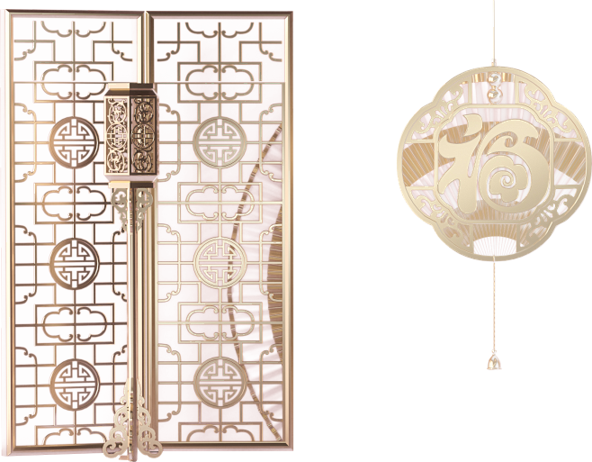 金色  素材 2