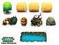 Zombie Farm Escape Concept Art by Ray Chan, via Behance