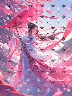 AI版权古风女203(2)