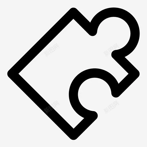 拼图块令人费解缺失图标 标识 标志 UI图标 设计图片 免费下载 页面网页 平面电商 创意素材-花瓣网
