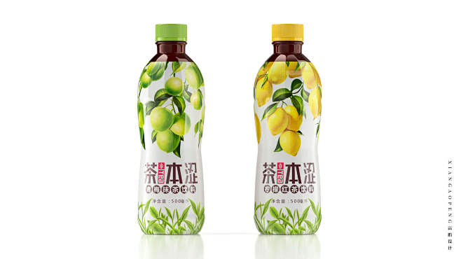 高鹏设计-果汁茶饮料包装设计
