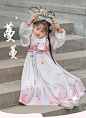 汉服女童秋冬2022新款儿童古风超仙古装冬季中国风唐装女宝连衣裙-tmall.com天猫