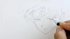 【视频】动漫画犬夜叉杀生丸手绘视频教程马克笔上色画法教程_www.youyix.com