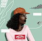 Vans - Faces : Vans isn't longer just a skateboarding brand, is become a broader lifestyle brand. The Old Skool and Classic Vans inspired me to create a series of figures that represent this new lifestyle and also explore new principles, organic and geome