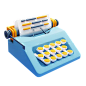 Typewriter 3D Icon