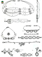 个性时尚的串珠项链、串珠戒指饰品制作方法图解-1