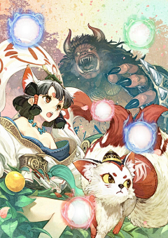 广藤采集到阴阳师风格