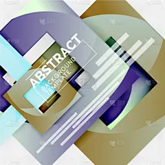 几何形状,极简构图,抽象,背景聚焦,形状,长方形,圆形,轮廓,白色,发光