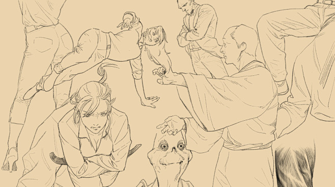 Practice and doodle,...