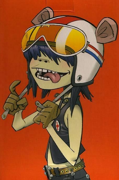 英国漫画家Jamie Hewlett作品...