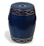 Scalamandre Maison Pavillion Garden Stool by PORT 68: 