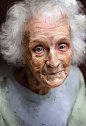 Portrait Study of an Older Woman, Aaron Griffin : Portrait Study of an Older Woman by Aaron Griffin on ArtStation.