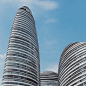 Wangjing SOHO . Location: Beijing, China . Architect: Zaha Hadid Architects