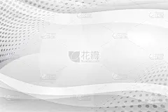 白色抽象背景向量。灰色的抽象。现代设计背景的报告和项目演示模板。向量图形说明。未来和圆形曲线形状