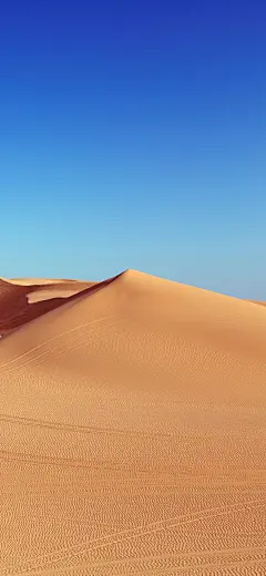 [2436×1125]沙漠 荒漠 大自然 曲线 苹果手机壁纸图片