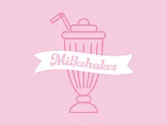 Lately I've been working on some board signs for a café in London and I had a lot of fun illustrating the ice creams and milkshakes in a geometric retro style!