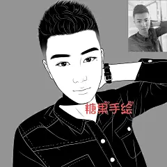 【潮人风】糖果手绘-写实风格头像手绘/真人卡通定制漫画头像-淘宝网